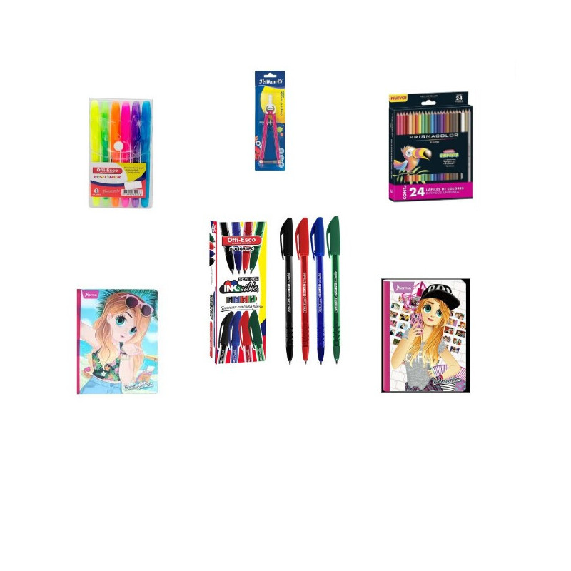 Kit Secundaria Niña 2