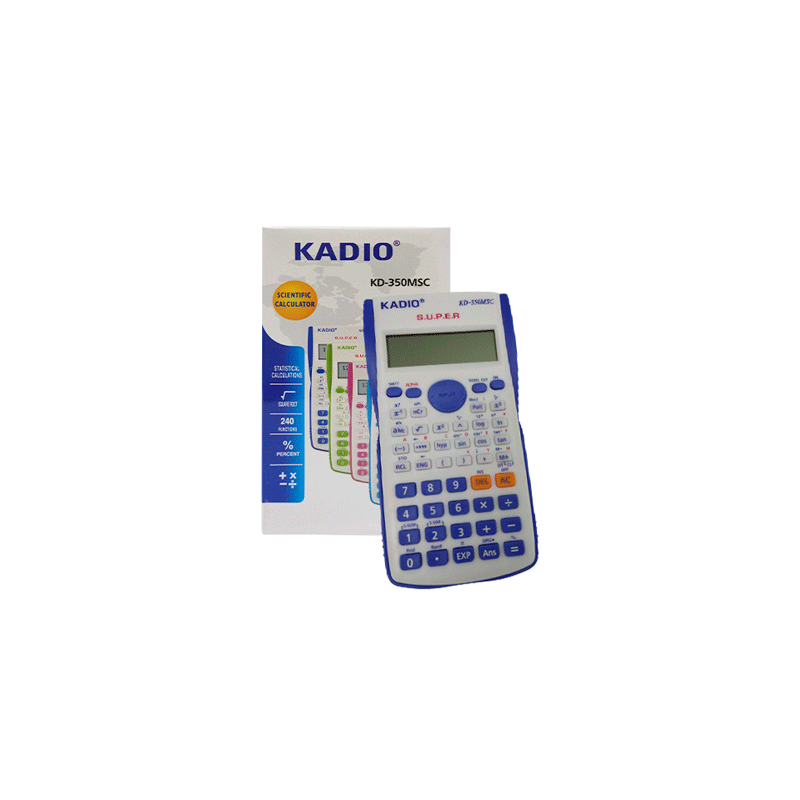 Calculadora Científica Kadio Colores