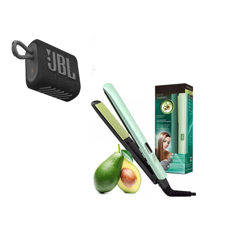 Parlante Jbl Go 3 Original + Plancha Remington Macademia Y Aguacate Original