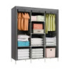 Closet Ropero Armable 3 Puertas Organizador Portatil