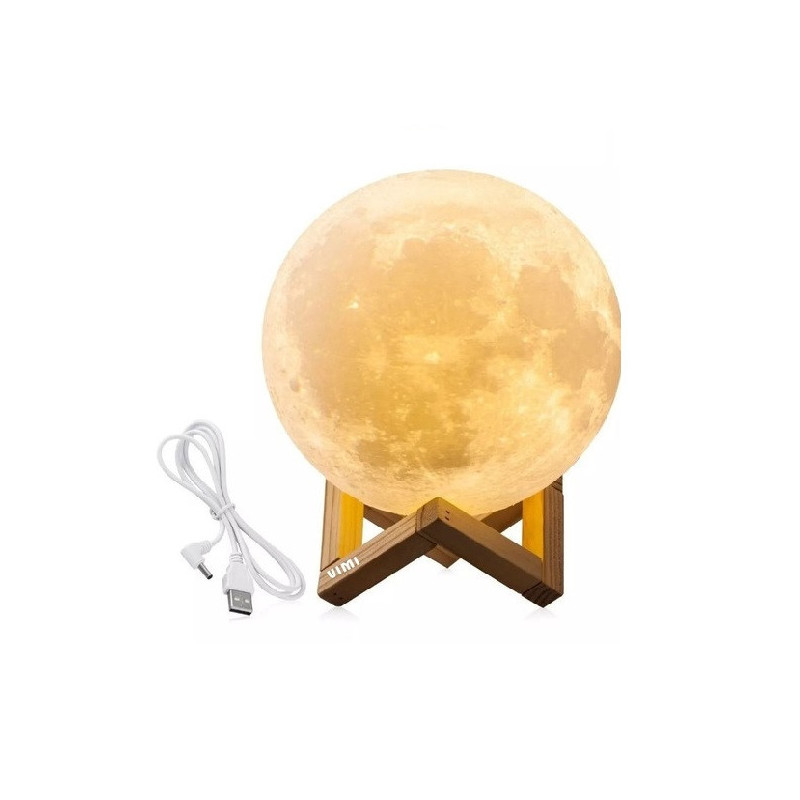 Humidificador Difusor De Aroma Lámpara Luna