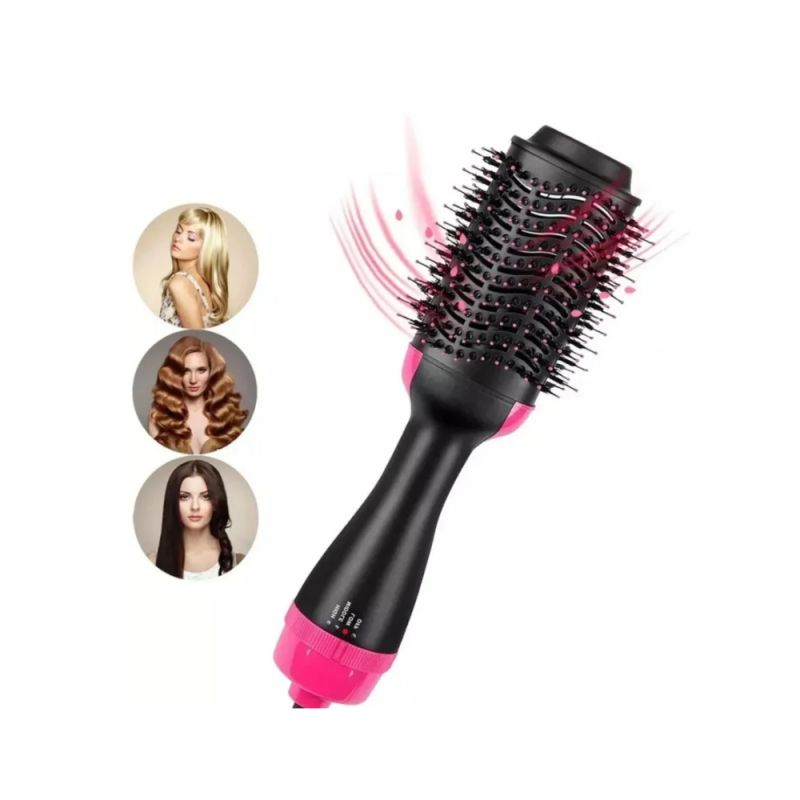 Cepillo Secador One Step Giratorio Voluminizador Cabello