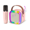 Kit Parlante Y Micrófono Karaoke Para Niños Bluetooth K12