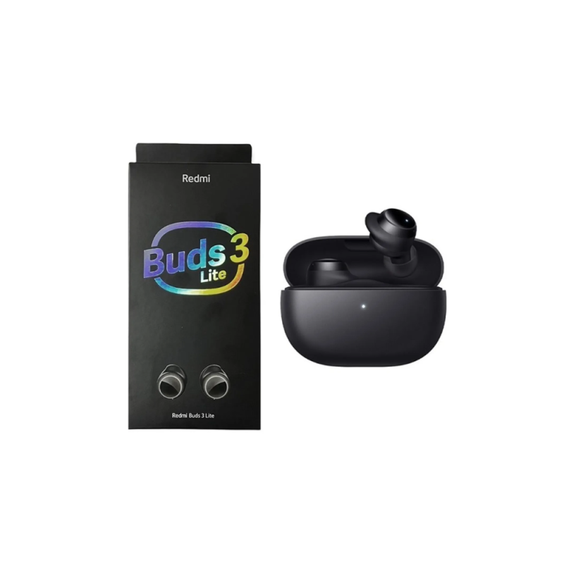 Audífonos Xiaomi Redmi Buds 3 Lite Inalámbricos Bluetooth In Ear Negro