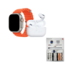 Reloj + Audisfonos + 7 Bandas