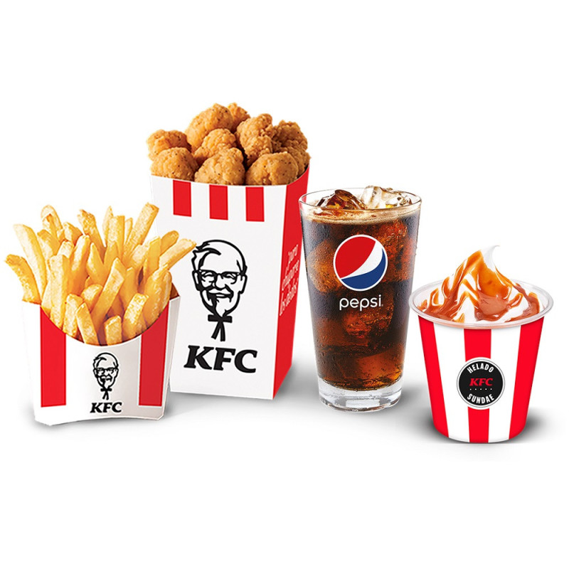 KFC Combo Pop Corn Qr