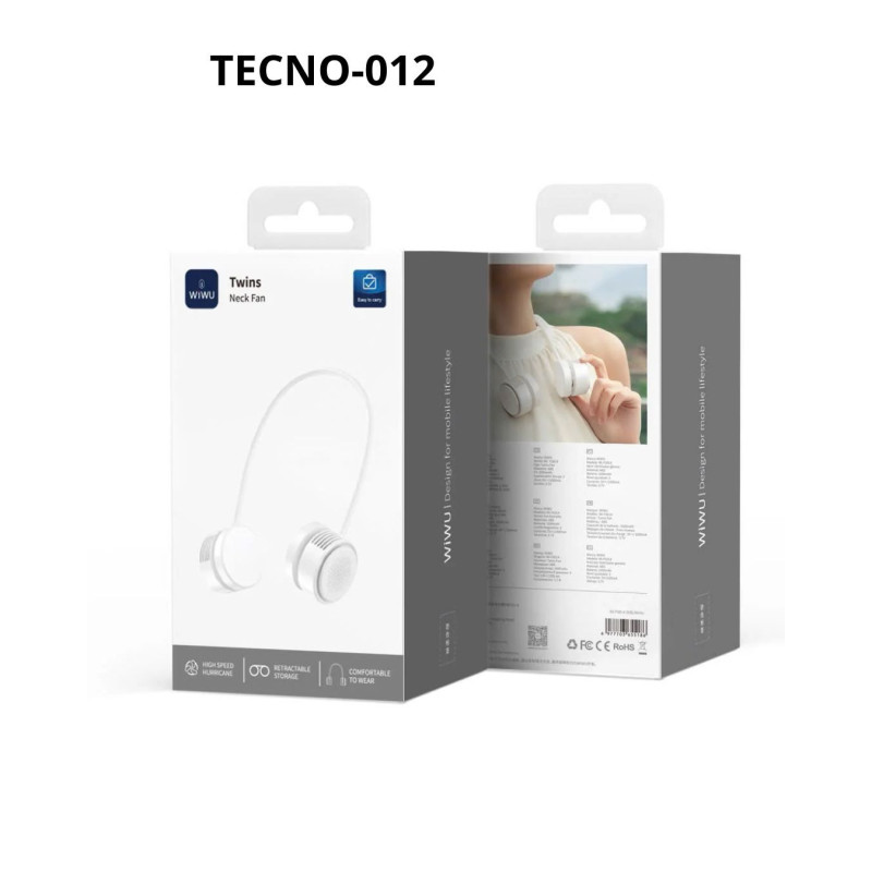 Twins neck fan