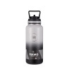 Termo 32 Oz Tapa Pitillo Blanco-Negro