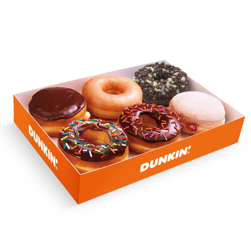 Caja x 6 Dunkin Donuts