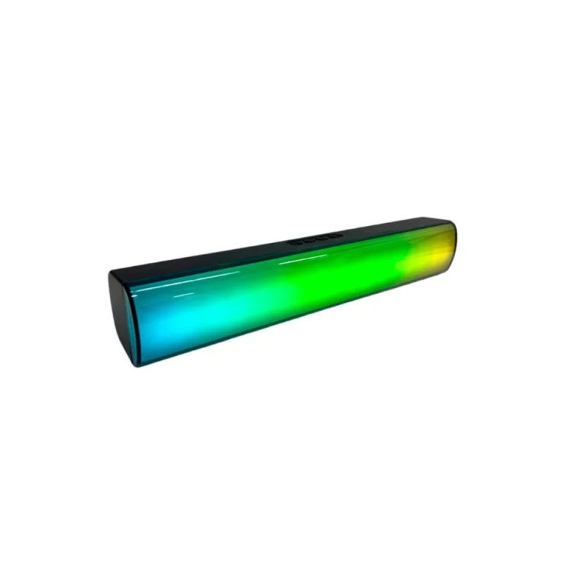 Parlante Led Barra De Sonido Recargable Bafle Luminoso K5