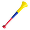 Vuvuzela Trompeta Corneta Plegable 51cm Futbol Tricolor X1 Tricolor