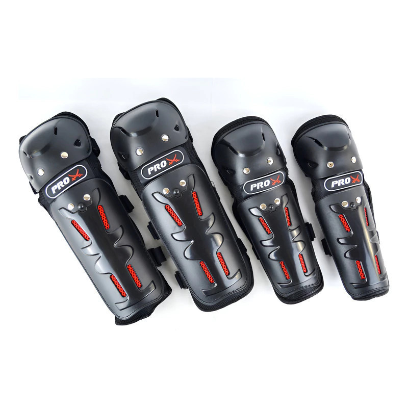 Kit De Proteccion Rodilleras Y Coderas Para Moto Pro 5006