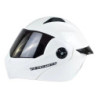 Casco Abatible Blanco Vs 700, Certificacion Dot, Doble Visor Blanco Brillo Vs 700 L
