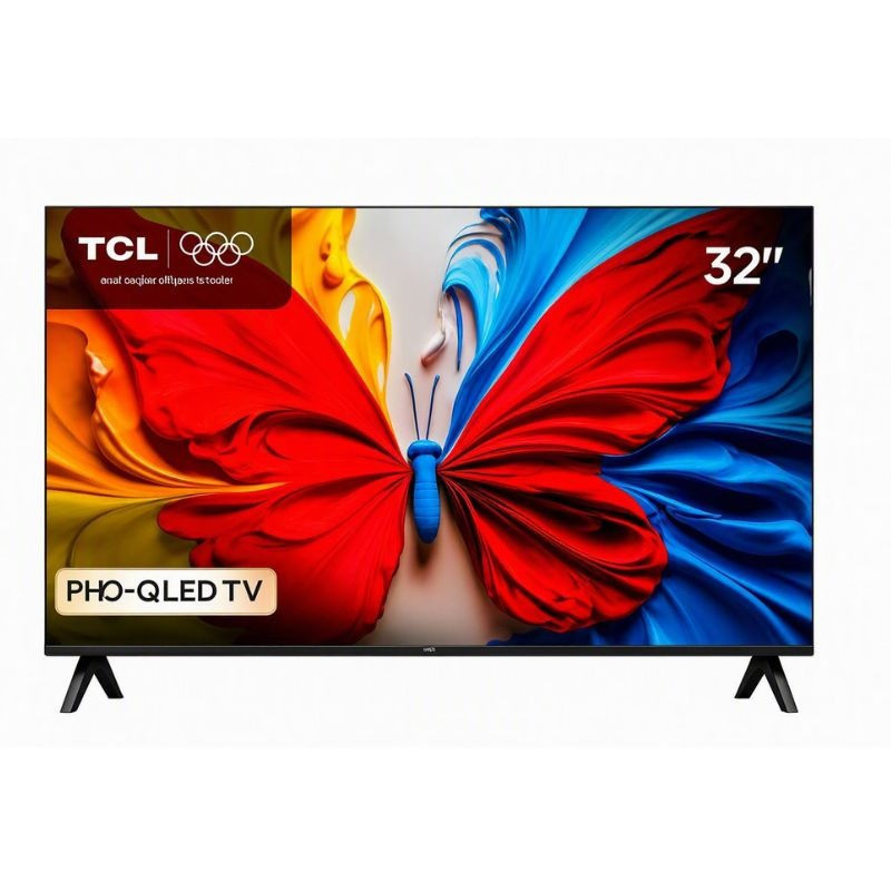TV TCL 32" Pulgadas 81 cm 32S5K FHD QLED Smart TV Google