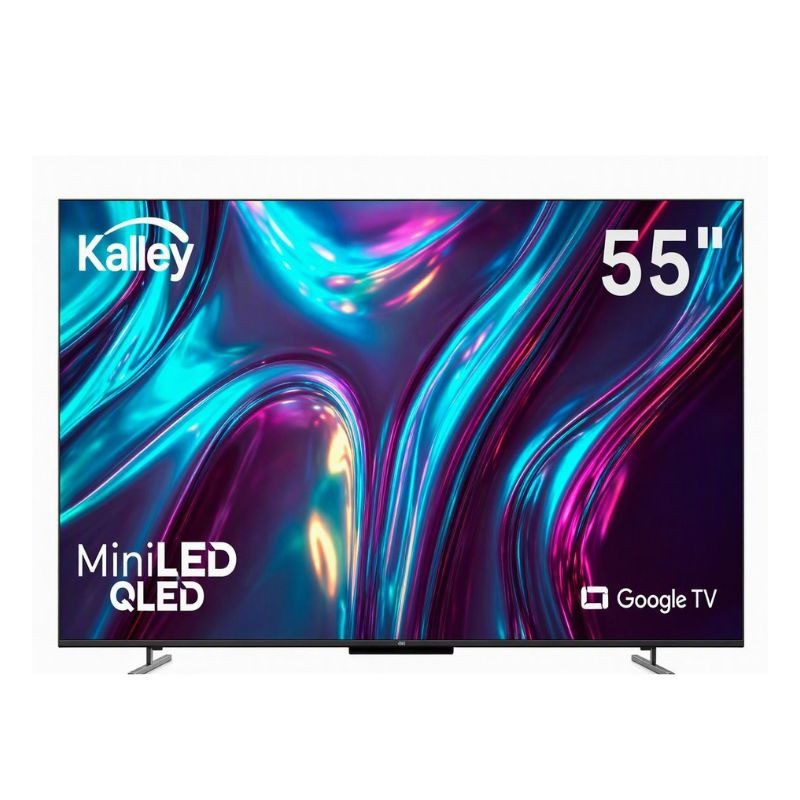 TV KALLEY 55" Pulgadas 139 cm 55GM400 4K-UHD MINILED QLED Smart TV Google
